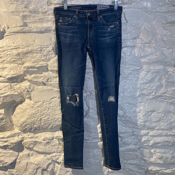 AG Supwr Skinny Ankle Jeans - Picture 1 of 5